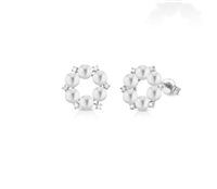 Earrings Coscia Perle Woman in White Gold Madreperla 1.60 Ct CLEAFW2507 - CLEAFW2507